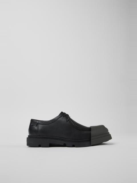 CAMPER Junction Black Leather Women's Shoe.
