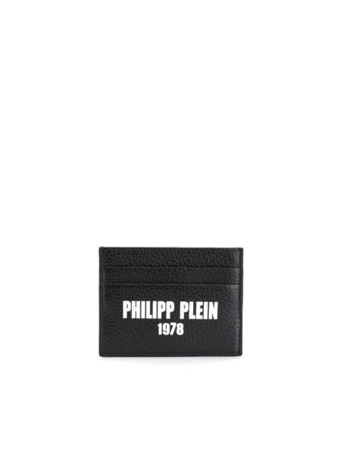 PHILIPP PLEIN logo credit card holder