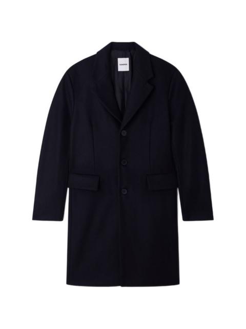 Sandro button-fastening coat