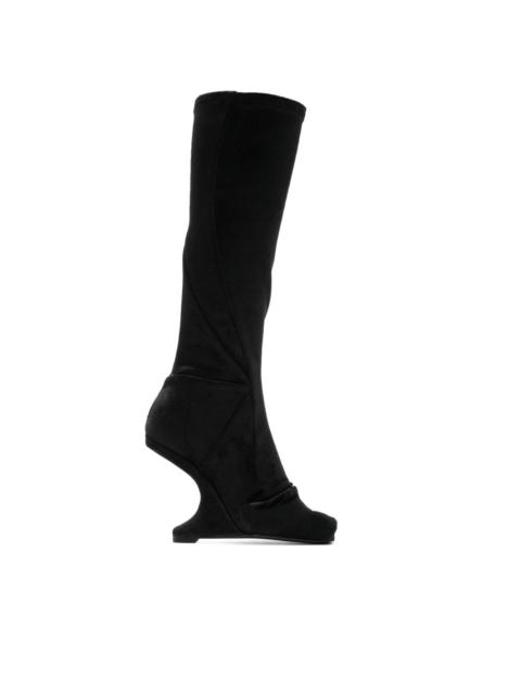 Rick Owens Lilies Cantilever 11 sculpted boots