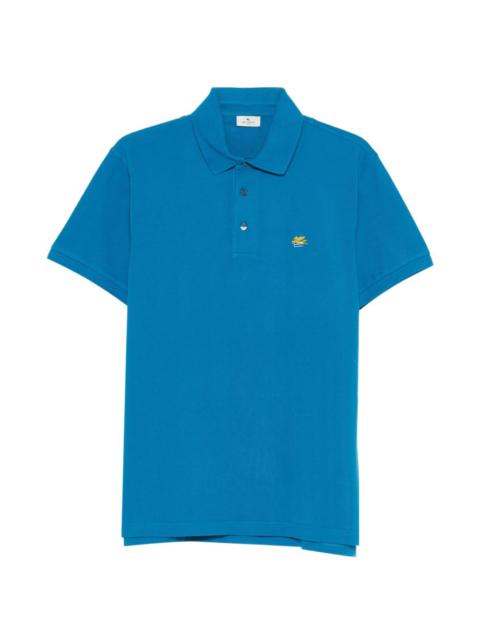 Etro embroidered polo shirt