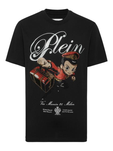 PHILIPP PLEIN crystal-embellished T-shirt