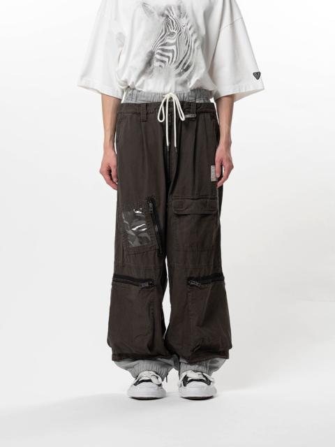 Maison MIHARAYASUHIRO Sweat Pants Combined Flight Pants