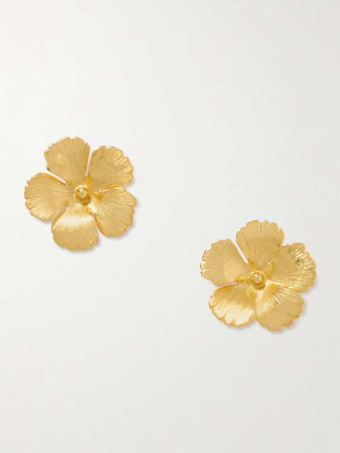 Rowena gold-tone earrings