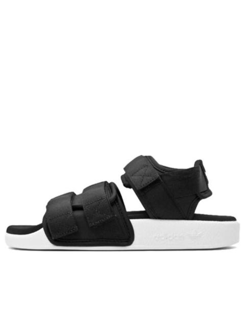 adidas (WMNS) adidas originals originals Adilette SANDAL 2.0 Black White Sandals AC8583