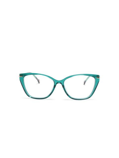 CAROLINA HERRERA butterfly-frame glasses