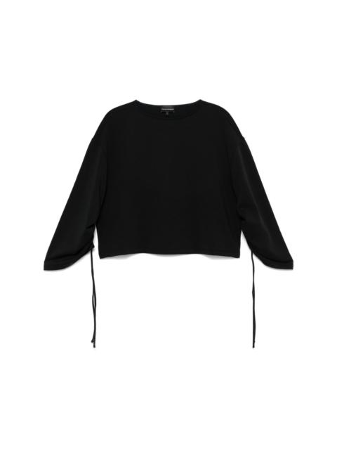 soft scuba-jersey sweatshirt