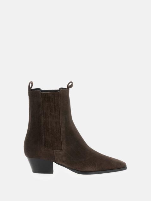 Aeyde AGATA COW SUEDE LEATHER MOKA
