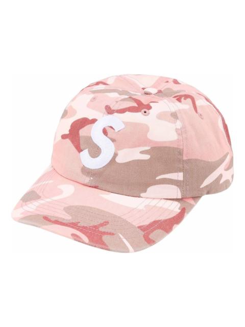 Supreme Supreme Pigment Coated S Logo 6 Panel 'Pink Camo' SS25H24-PINK-CAMO
