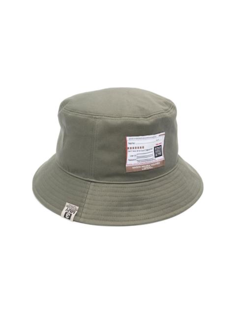 logo-patch bucket hat