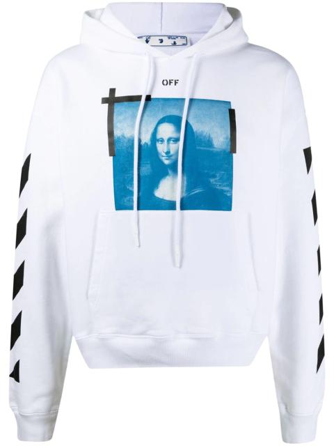 Off-White Mona Lisa drawstring hoodie
