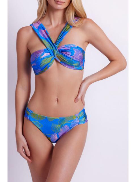 PatBO Ocean Leaf Low Rise Bikini Bottom