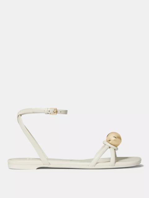 kate spade Harmony Smooth Leather Flat Sandal