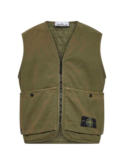 Stone Island V-neck gilet