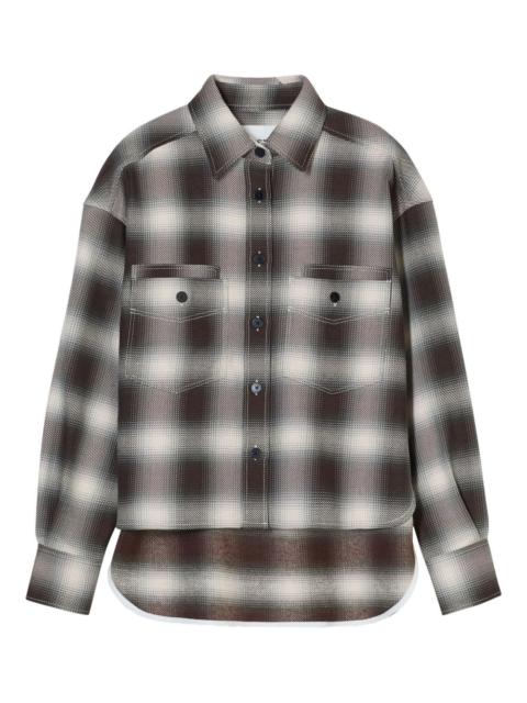 CLOSED checked pocket shirt