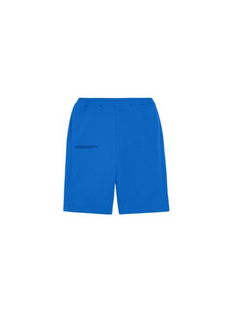 PANGAIA Womens 365 Midweight Long Shorts - Cobalt Blue