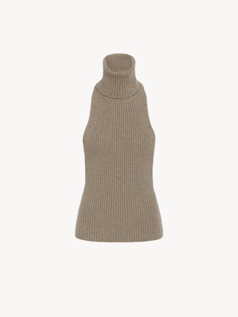 The Row Edita Top in Wool and Cashmere
