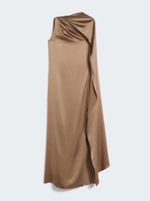 Max Mara RADURA One-shoulder dress in satin