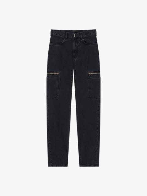 Givenchy CARGO PANTS IN DENIM