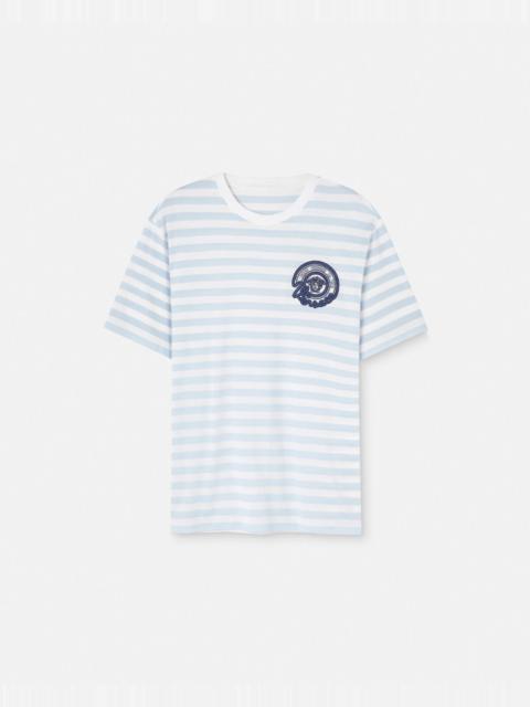 VERSACE Nautical Stripe T-Shirt