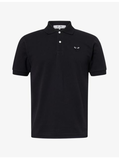 Comme des Garçons PLAY Small Logo Cotton Polo Shirt