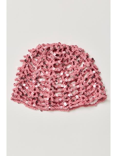 FREE PEOPLE Mila Sequin Disco Cap