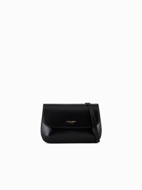 GIORGIO ARMANI Mini la Prima bag in palmellato leather