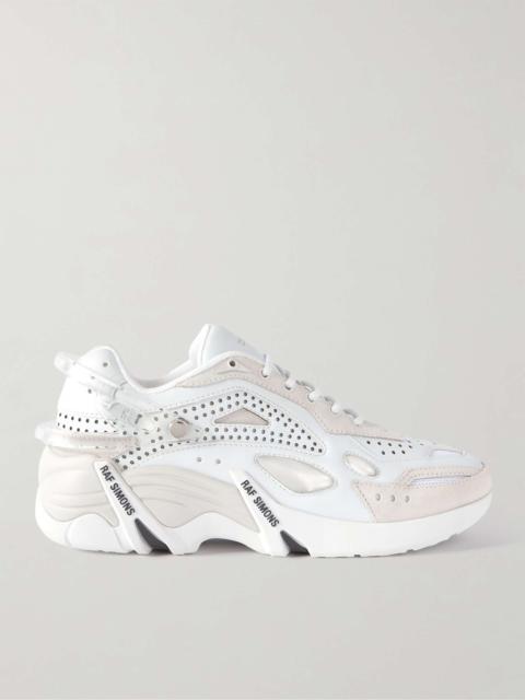 Raf Simons Cylon-21 Suede-Trimmed Rubber Sneakers