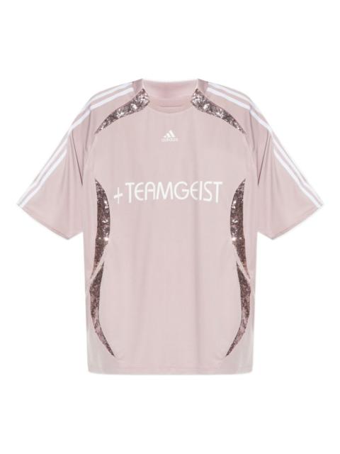 adidas Teamgeist sequin-panelled jersey