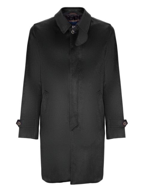 Herno single-breasted wool coat