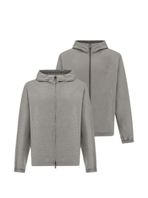 Paul & Shark reversible hooded jacket
