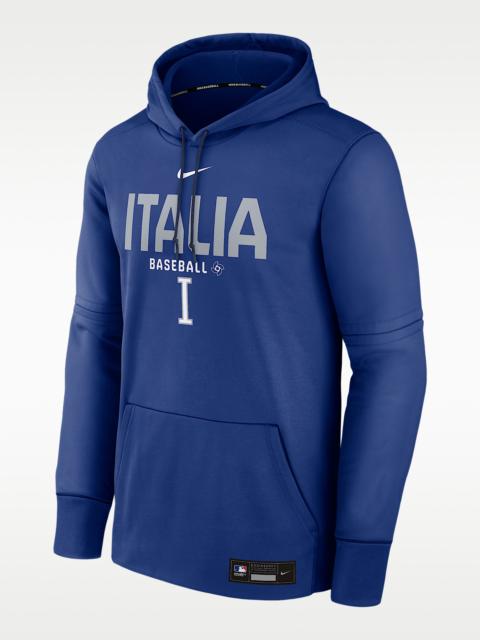 Nike Italy National Baseball Team 2026 World Baseball Classic Authentic Collection Men's Nike Therma Pull
