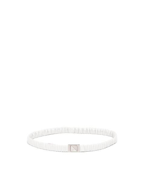 Prada Elasticized nappa leather belt