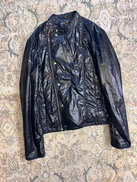 GUCCI Gucci Reflective Asymmetric Zip Snap-Button Jacket