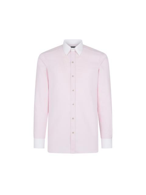 TRIDIMENSIONAL STRUCTURE SLIM FIT SHIRT