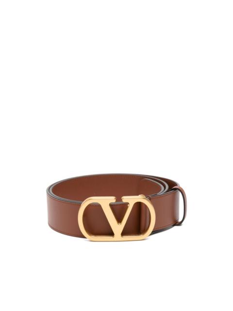 Valentino V-logo leather belt