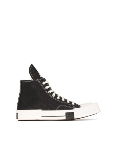 x Converse TURBODRK square-toe high-top sneakers