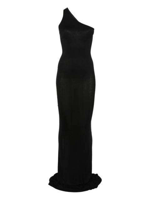 Rick Owens Lilies one-shoulder ruched dress