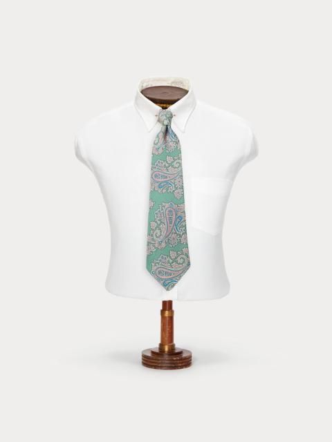 RRL by Ralph Lauren Handmade Paisley Silk Twill Tie