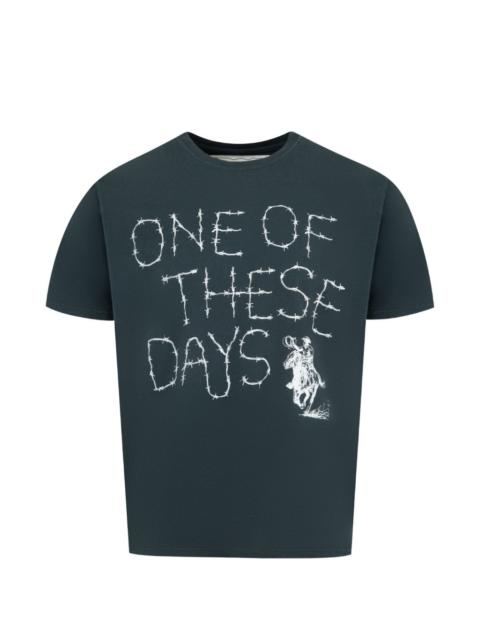 One Of These Days Barbed T-shirt