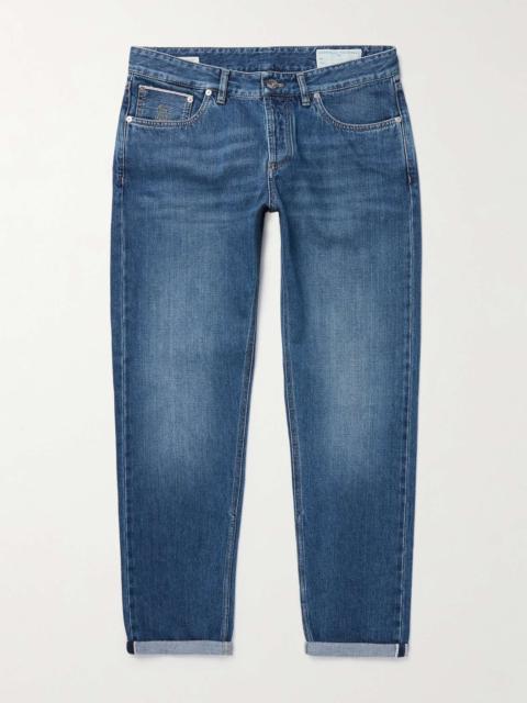 Straight-Leg Selvedge Jeans