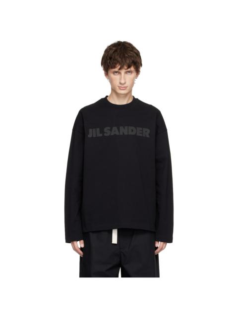 Jil Sander Black Logo T-shirt