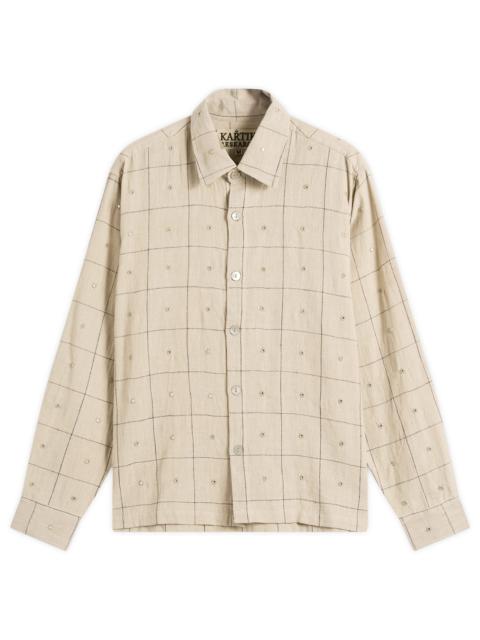 KARTIK RESEARCH Kartik Research Embroidered Mirror Box Shirt
