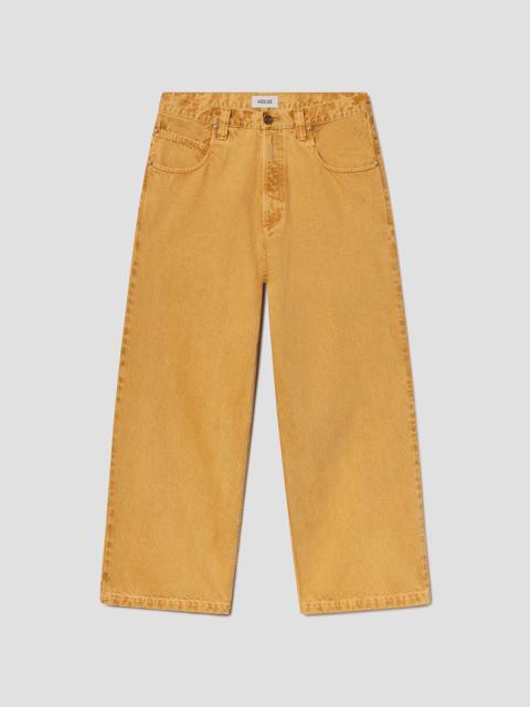 AGOLDE GROVER JEAN IN OCHRE