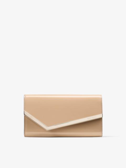 JIMMY CHOO Emmie
Chai Patent Leather Clutch Bag