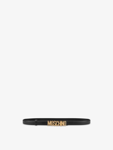 Moschino BELT WITH MINI LETTERING LOGO