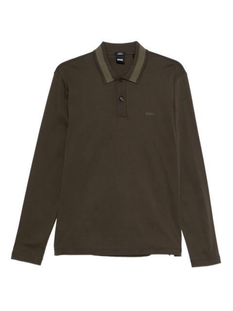 BOSS long-sleeve polo shirt