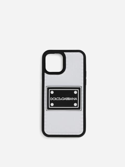 Dolce & Gabbana Rubber iPhone 12 Pro cover with branded plate
