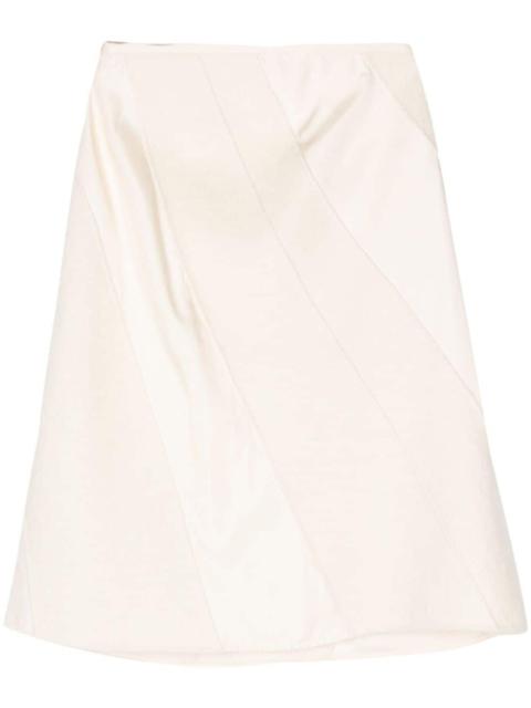Jil Sander panelled midi skirt