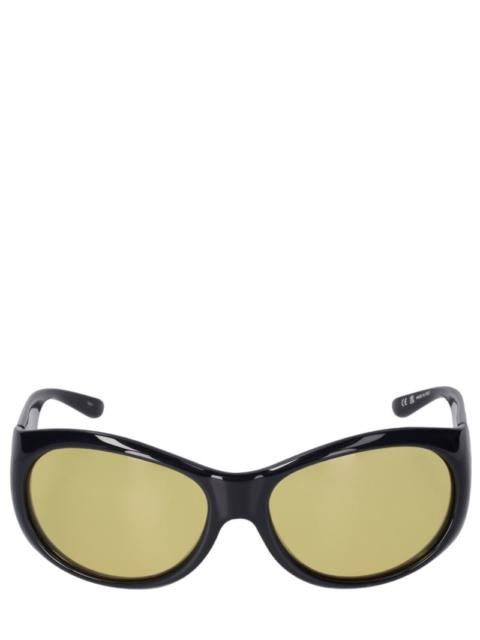 courrèges Hybrid 01 round acetate sunglasses